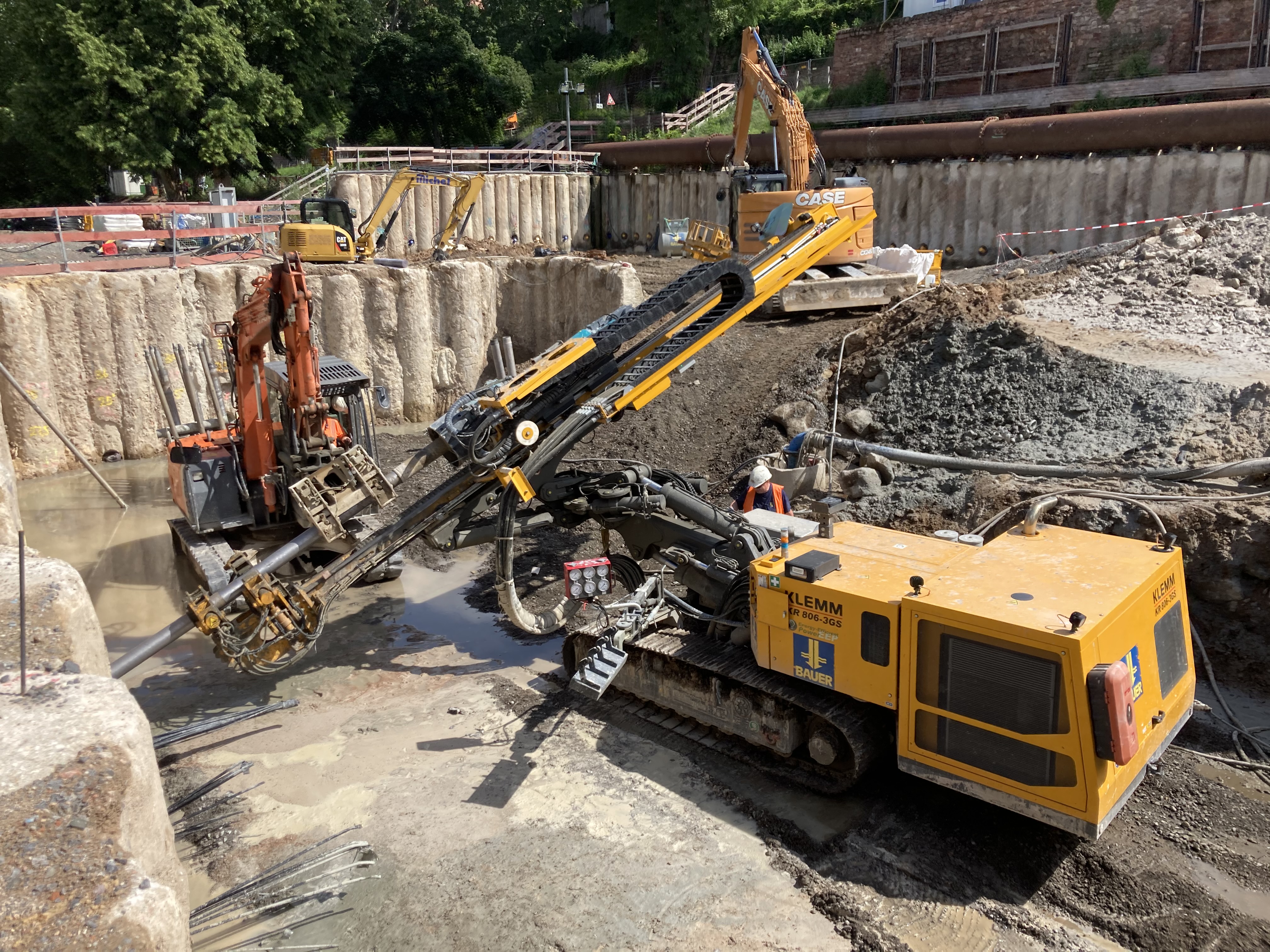 Met Bauer Spezialtiefbau is uw dragende structuur ook stevig verankerd.